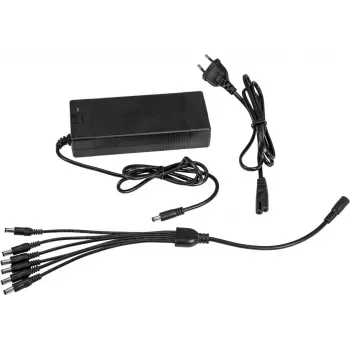 Fuente de alimentación EUROLITE 52500217 para 6× LED Party Tube IR, adaptador compatible para 6 lámparas