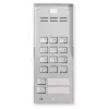 Panel de portero automático de superficie ACO FAM-P-2NPZSACC NT para vivienda de dos familias con cerradura de teclado y lector de llave remota