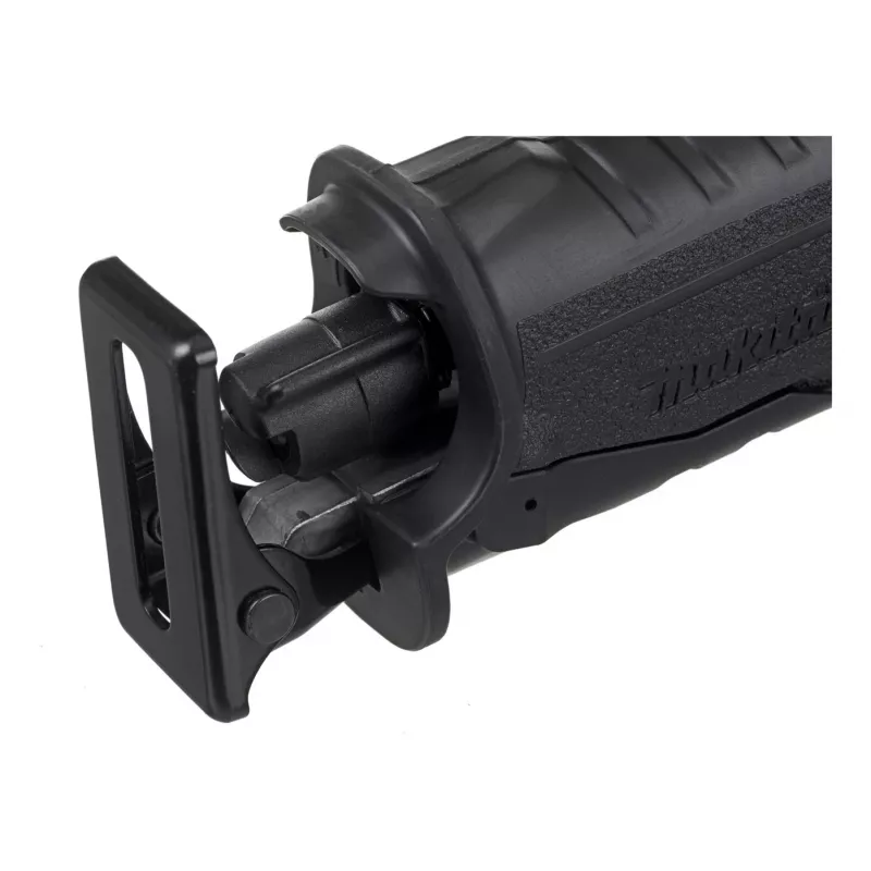 Makita DJR187Z sierra de sable a batería, 18 V Li-Ion, carrera de 32 mm, 2.300–3.000 carreras/min, sin batería, negro/azul