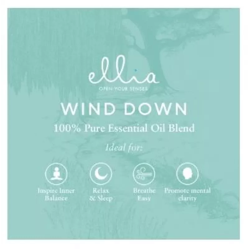 Esencia aromática de aceite esencial HoMedics Wind Down 15 ml difusor de aroma