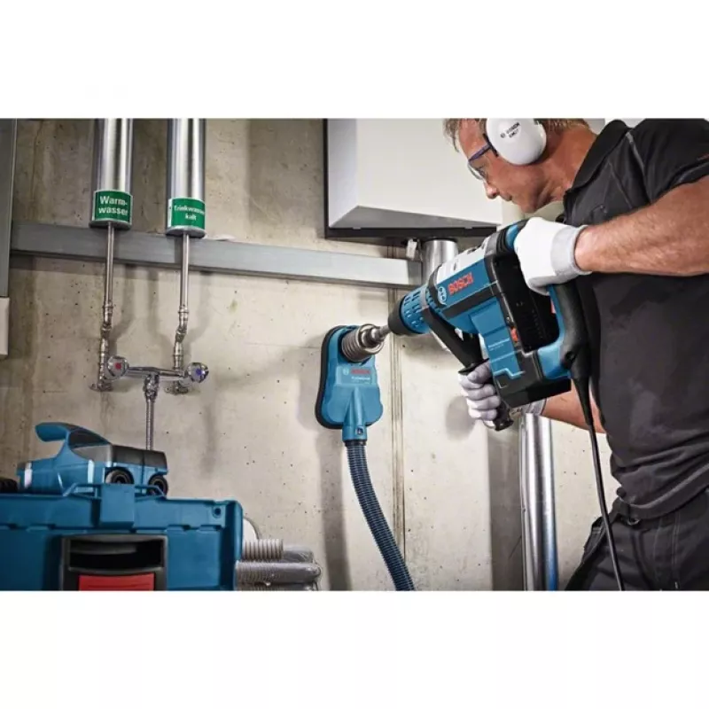 Bosch GDE 68 recogedor de polvo de taladro negro, azul