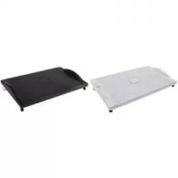 Reposapiés WEDO Footrest Swing, altura regulable sin escalonamiento, negro (275 301)