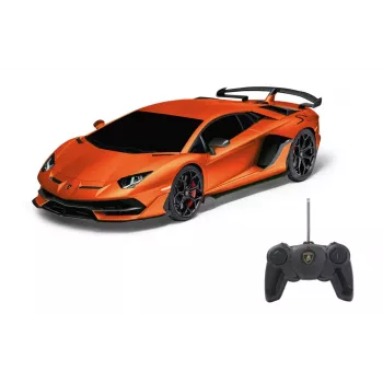 Coche deportivo Jamara Lamborghini Aventador SVJ motor eléctrico 1:24