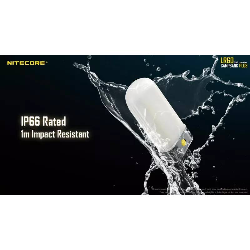 Linterna de camping a pilas Nitecore LR60 280 lm USB C