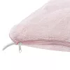 Almohadilla térmica eléctrica Adler AD 7444, 80 W, 2 niveles de calor, lavable, mando a distancia, rosa