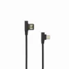 Sbox USB-C-90-B USB->Type C 90 M/M 1,5 m negro