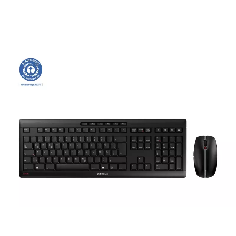 Set de teclado y ratón inalámbrico CHERRY Stream Desktop JD-8500DE-2
