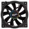 Cryorig Crona S CR-XRS3 PWM ARGB ventilador de caja (3 uds.), 120 mm, negro