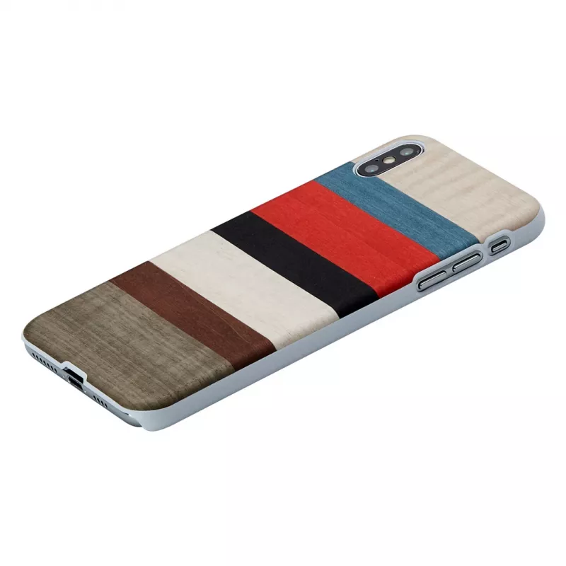 Funda para móvil man and wood para iPhone XS Max — corallina white