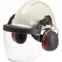 Pantalla facial 3M Peltor 5F-1 transparente policarbonato – protección integral, resistente a arañazos