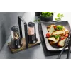 Set de molinillos de sal y pimienta GEFU X-plosion 11 cm Negro — molinillos de mesa manuales, mecanismo de cerámica