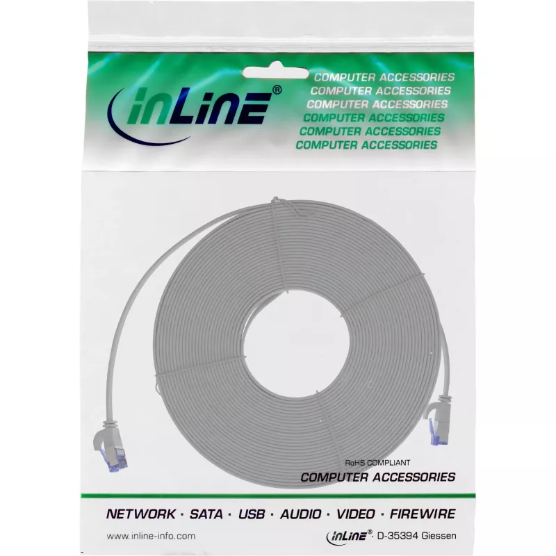 Cable de red S-Conn 75715 gris 5 m Cat6a S/FTP (S-STP) (75715)