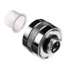 Conector Alphacool Eiszapfen Pro para tubo rígido 16mm G1/4, pack de 6 - cromado