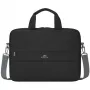 Funda para portátil Rivacase Prater 14 pulgadas Negro 7522 – compatible con portátiles de 14 pulgadas, funda protectora fina