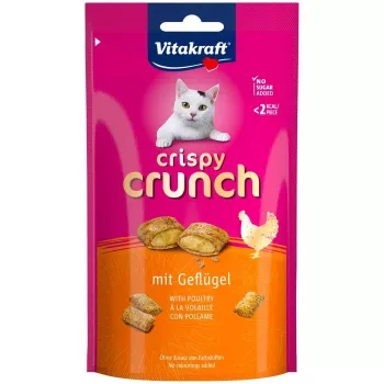 Snack para gatos Vitakraft Crispy Crunch aves 60 g