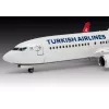 Avión de plástico a escala REVELL Boeing 737-800 Turkish Air Escala 1:144