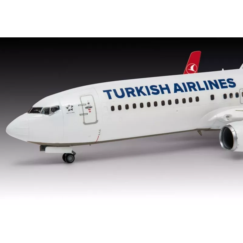 Avión de plástico a escala REVELL Boeing 737-800 Turkish Air Escala 1:144