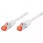 Tecline exertis Connect - cable de red - RJ-45 (M) a RJ-45 (M) - 5 m - cable SSTP - CAT 6 - libre de halógenos - blanco (71505W)