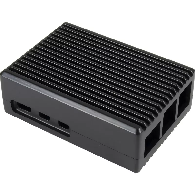 INTER-TECH Caja para Raspberry Pi 5 — ODS-739 diseño compacto