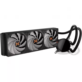 Ventilador de refrigeración KRUX HydroX 360 ARGB, compatible con radiadores de 360 mm, iluminación ARGB