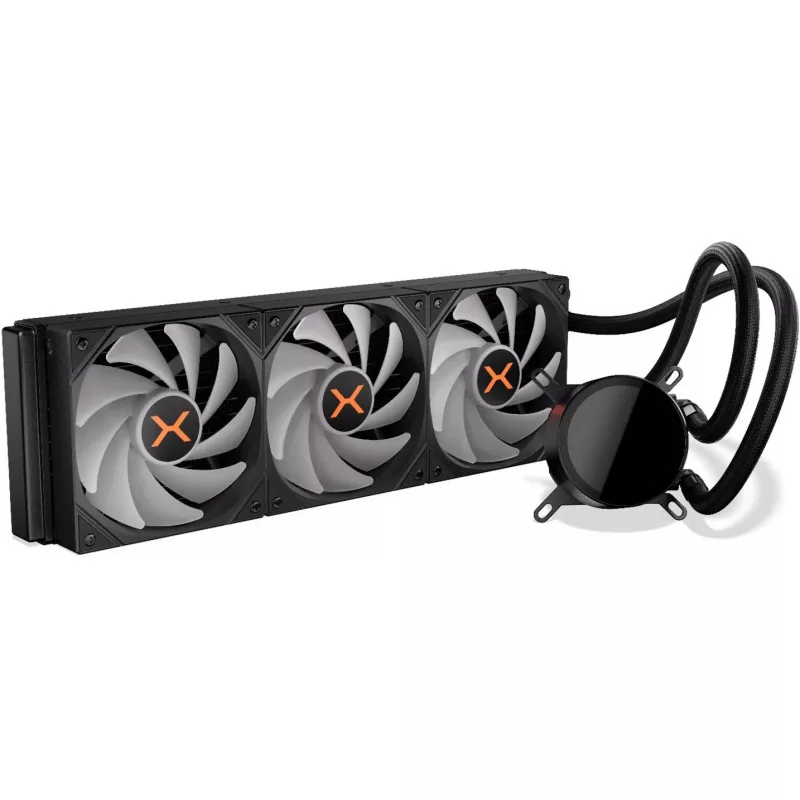 KRUX HydroX 360 ARGB refrigeración líquida AIO, 360 mm, negro