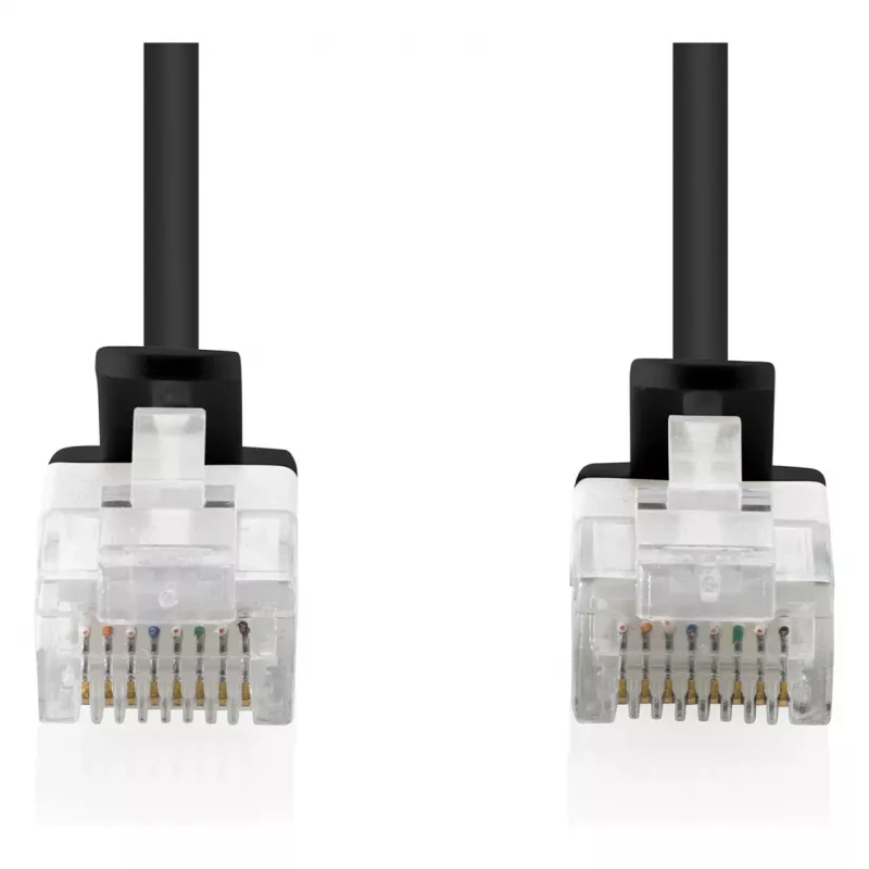 Cable de red DIGITUS CAT6 U-UTP fino, 1,5 m, azul
