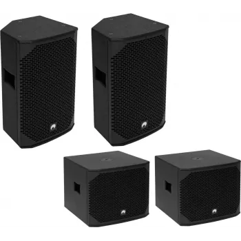 Set PA Omnitronic AZX pasivo XL 20000531 2000W set de altavoces PA pasivos 2000 W