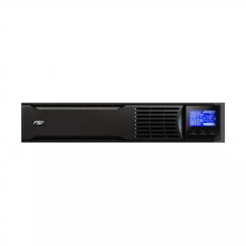 Sistema de alimentación ininterrumpida FSP CHAMP 3K 3000 VA 2700 W, Rack 2U, salidas IEC