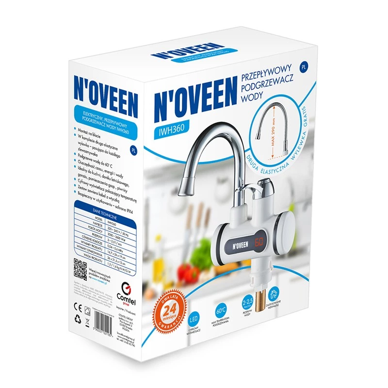 Calentador de agua instantáneo IWH360
