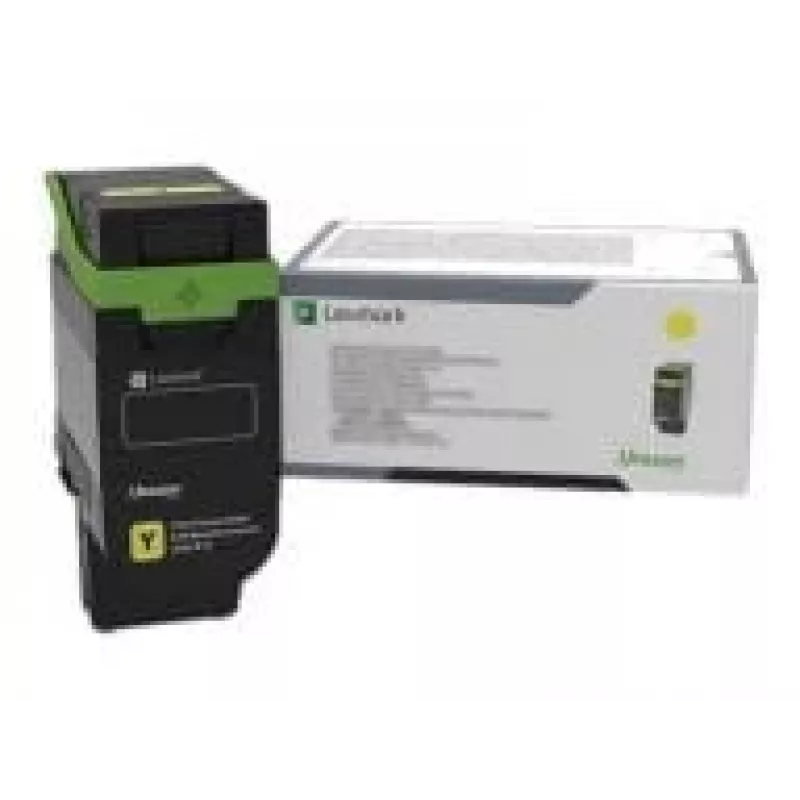 Lexmark - amarillo - original - caja - cartucho de tóner LCCP (75M0H40)