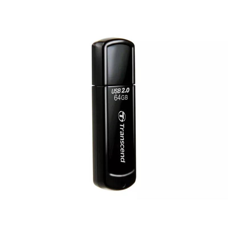 Memoria USB Transcend JetFlash 350 64GB, USB 2.0, Negro