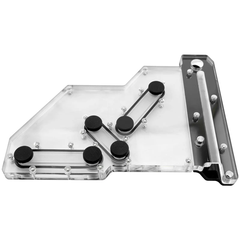 Singularity Computers Spectre 2.0 Elite Kit Side Distro Plate - negro