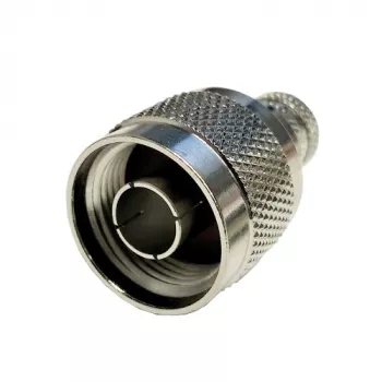 Conector macho N de crimpado para cable LMR-400