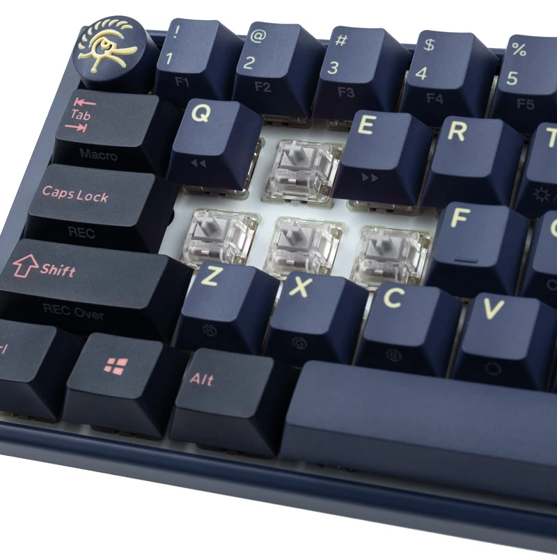 Teclado gaming Ducky One 3 Mini USB US English azul