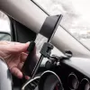 Soporte para teléfono Tellur TLL171261 — soporte universal compacto de ángulo ajustable para coche y mesa, negro