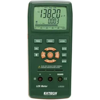 Comprobador de componentes EXTECH digital LCR200 CAT I visualización (cuentas): 20000 (LCR200)