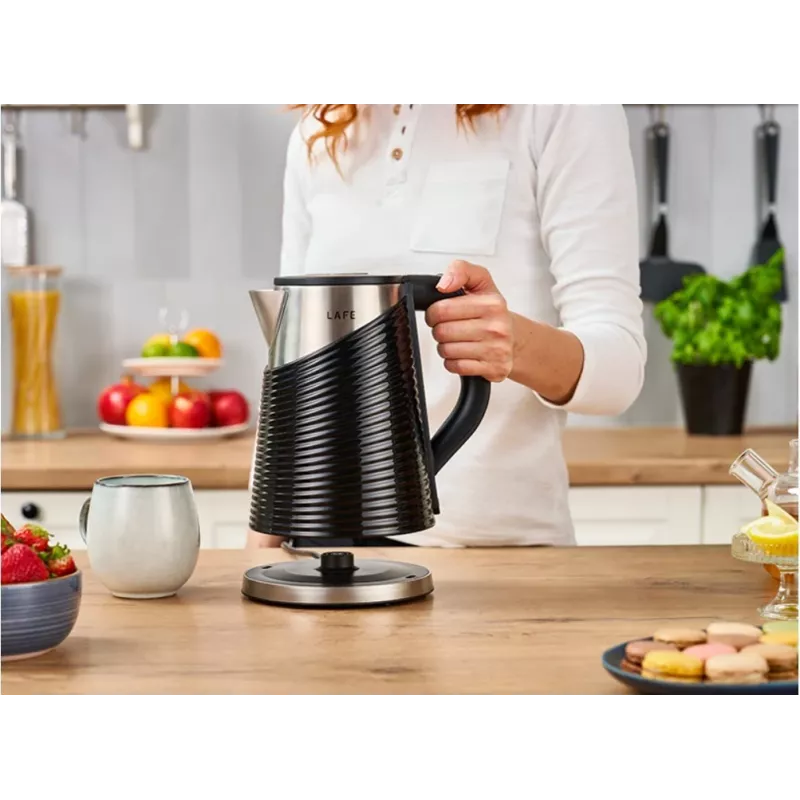 Hervidor eléctrico LAFE 1,8 l 2200 W Elegant negro