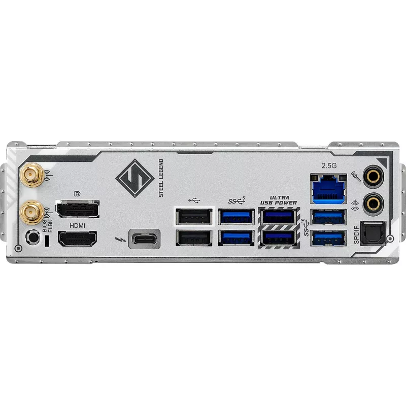 Placa base ASRock B860M Steel Legend WiFi — Intel B860, LGA 1851, micro‑ATX, DDR5, 4 DIMM, Wi‑Fi 6E, 2.5GbE