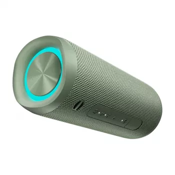 Altavoz inalámbrico QCY SP7 verde Bluetooth 5.0 portátil, batería recargable, diseño compacto