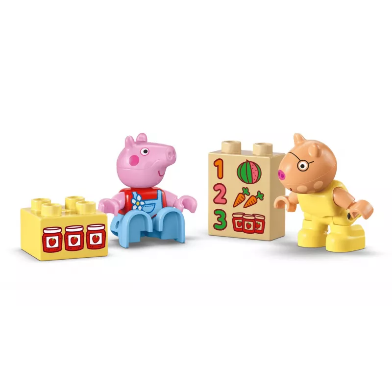 LEGO DUPLO 10468 Peppa Pig tractor y mercado