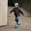 Patines en línea HUDORA Leon 2.0, talla ajustable 37–40, azul/gris