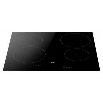 Placa de inducción integrable Amica PIH6540PHTUN, 4 zonas de cocción, control táctil