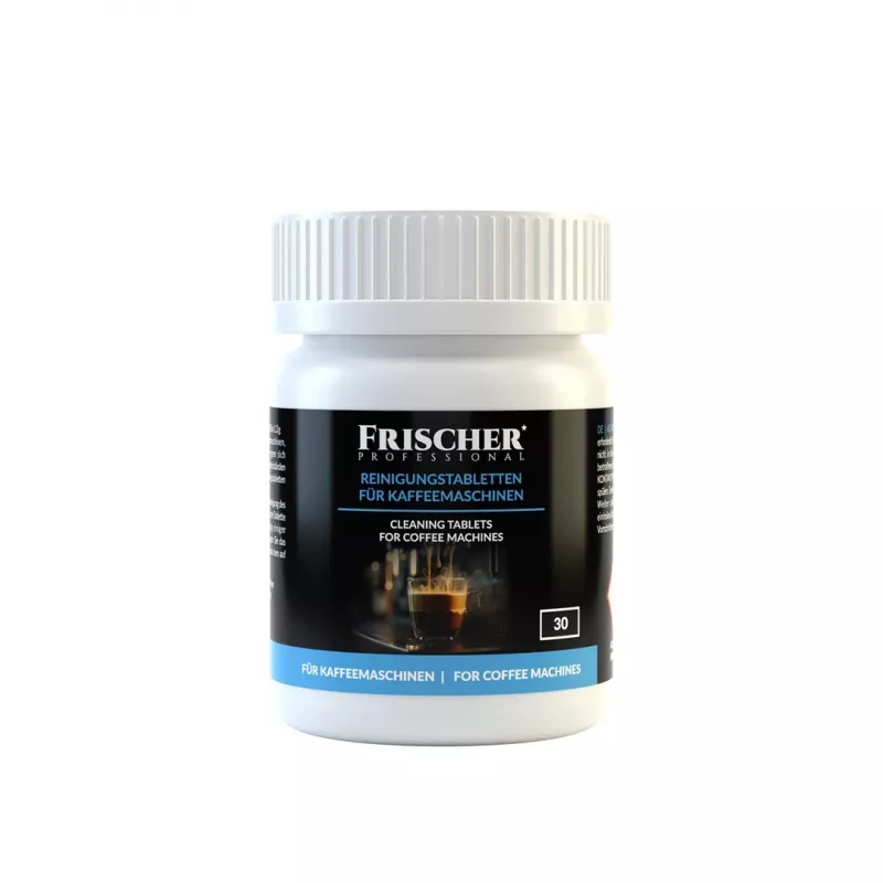 Pastillas limpiadoras para cafeteras Frischer 30 uds.
