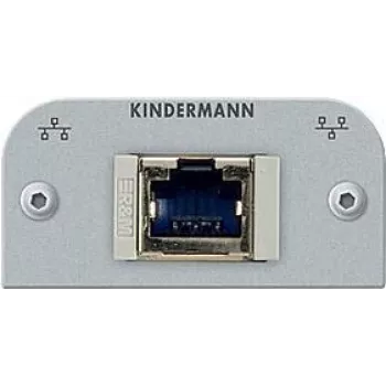 Toma RJ-45 Kindermann 7441000523 plata aluminio
