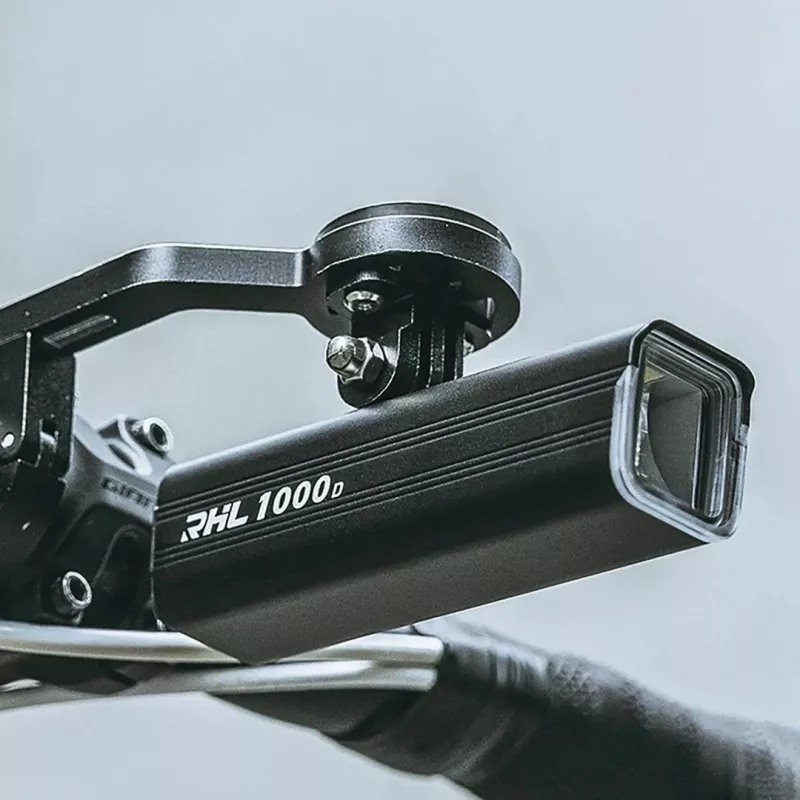 Rockbros RHL1500 luz delantera para bicicleta, 1500 lm, 5000 mAh, IPX6, negro
