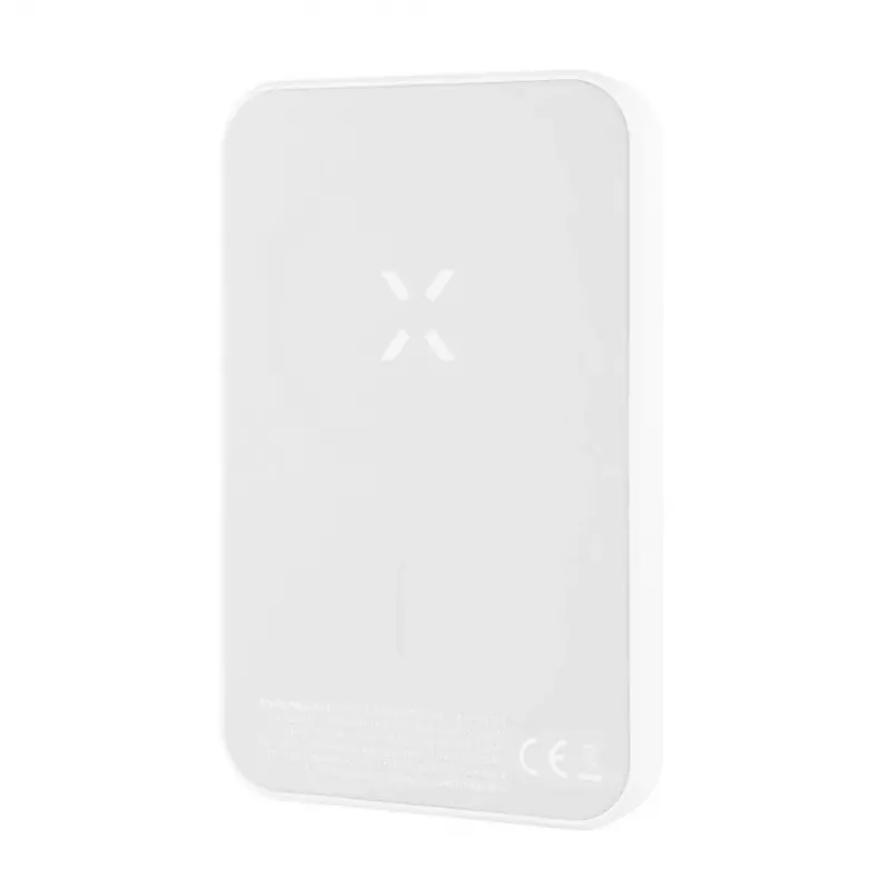 Batería portátil FIXED FIXZENM-6-WH — 6000 mAh, carga rápida USB-C, blanca