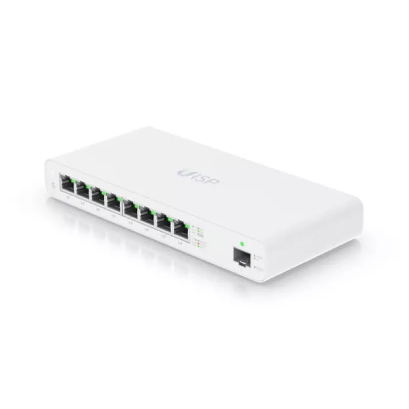 Ubiquiti Networks UISP gestionado L2 Gigabit Ethernet (10/100/1000) Power over Ethernet (PoE) blanco (UISP-S-EU)