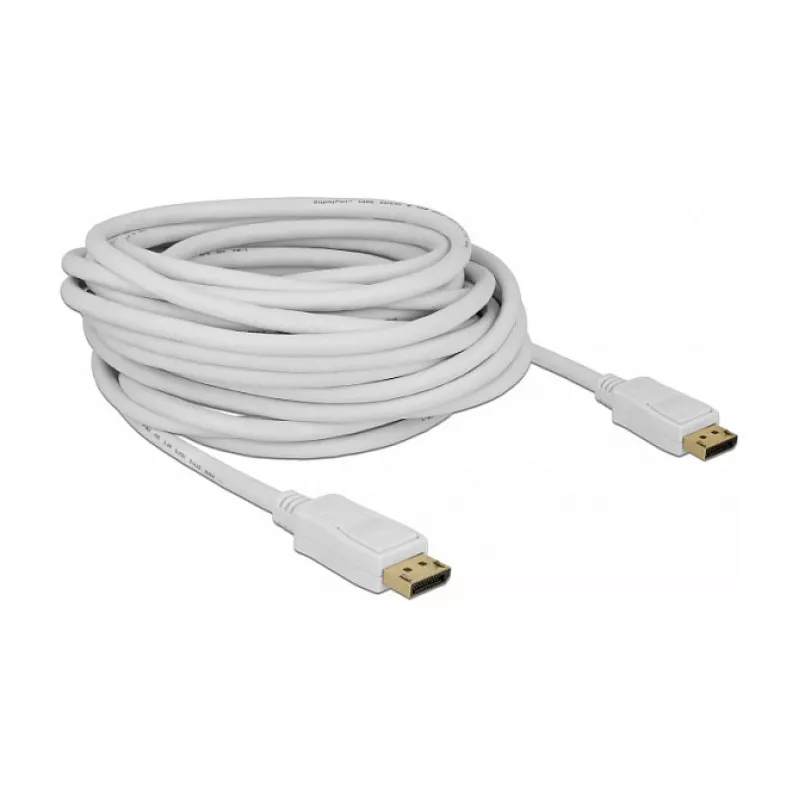 Cable DisplayPort DeLOCK 84863 10 m Blanco