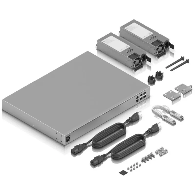 Ubiquiti UniFi Gateway Enterprise - dispositivo de seguridad - 25GbE, 10GbE, 2,5GbE - 1U - montaje en rack (UXG-Enterprise)