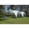 Pabellón Event Shelter, 4,5 x 4,5 m (Gris claro/Gris)